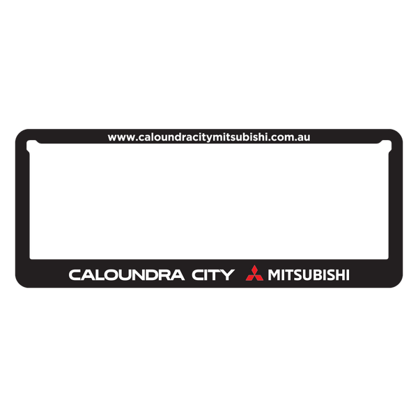 Caloundra City Mitsubishi - Number Plate Protector (250)